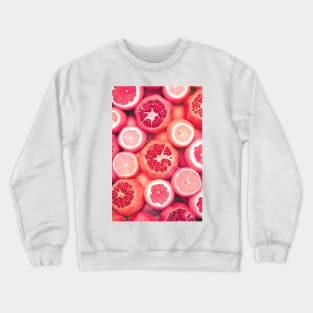 Colorful Citrun Fruits Crewneck Sweatshirt